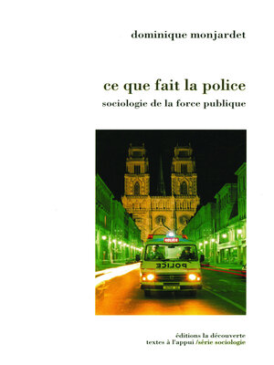 cover image of Ce que fait la police
